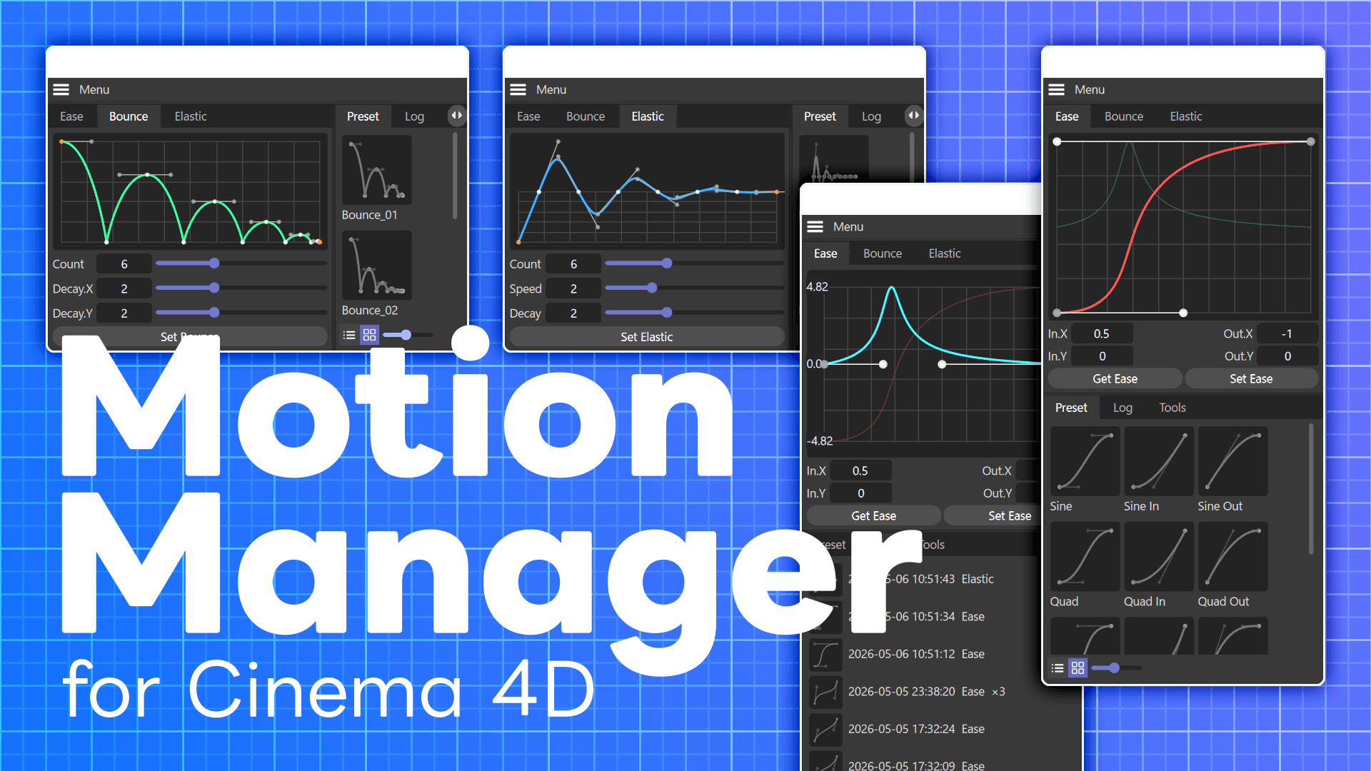 Motion Manager UI preview