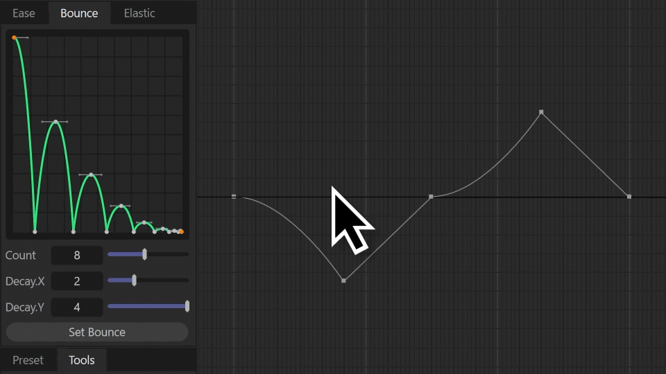 Bounce / Elastic demo